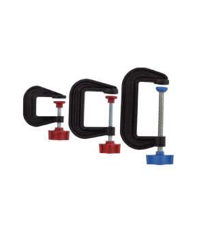 G Clamp Set - 25mm/50mm/75mm